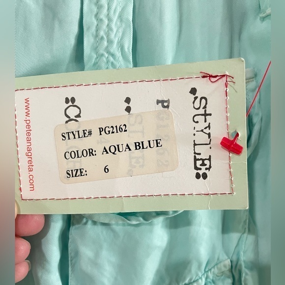 JOHNNY WAS Pete & Greta Aqua Cupra Cargo Shorts - Picture 5 of 9